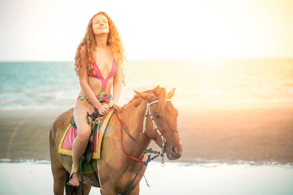 Horseback Beach Ride from Long Bay, Antigua