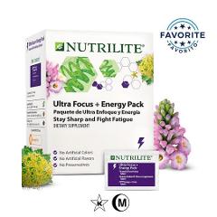 Nutrilite Ultra Focus and Energy Pack