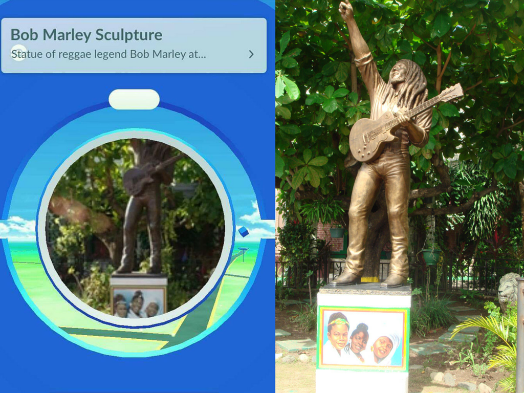 Pokemon Go Devon House, Port Royal Heritage & Bob Marley Museum Tour