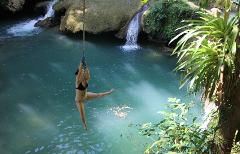 YS Falls and Appleton Rum Adventure Tour from Negril