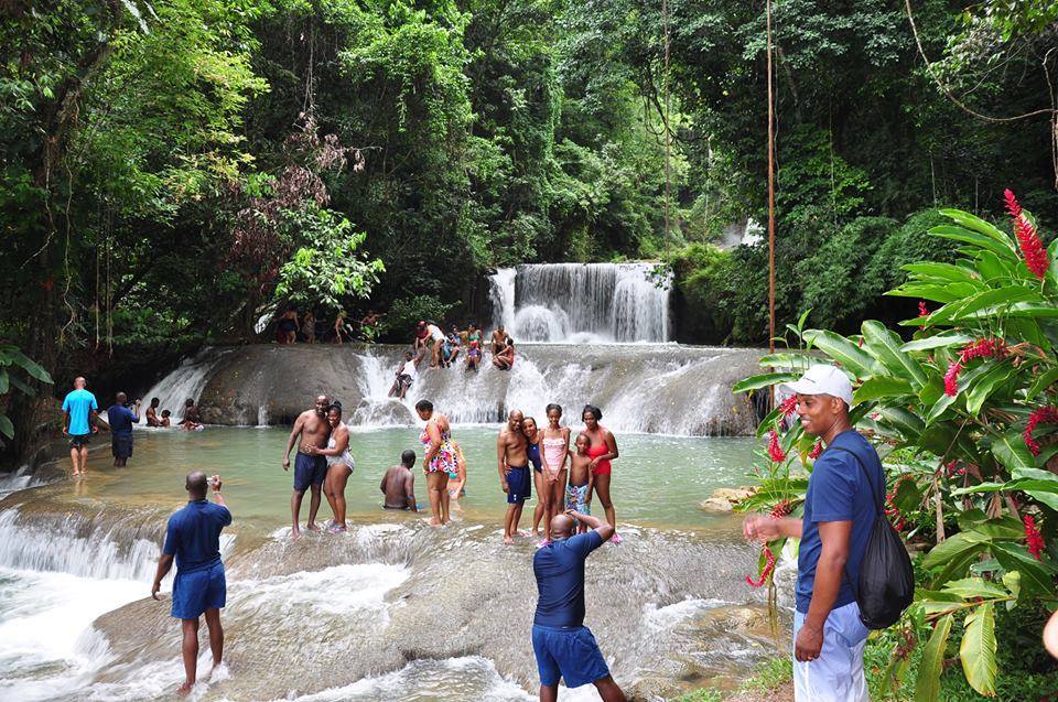 YS Falls and The Pelican Bar Adventure Tour from Runaway Bay