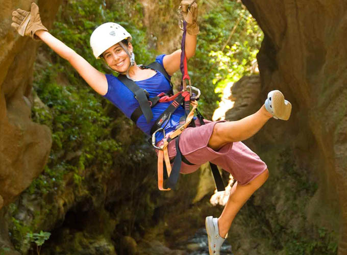 Costa Rica 4-Pack Adventure Combo from Guanacaste (Canopy Tour, Rock Climbing, Tarzan Swing, Hanging Bridges)