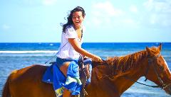 Sand n Saddle Horseback Ride & Swim Tour from Ocho Rios