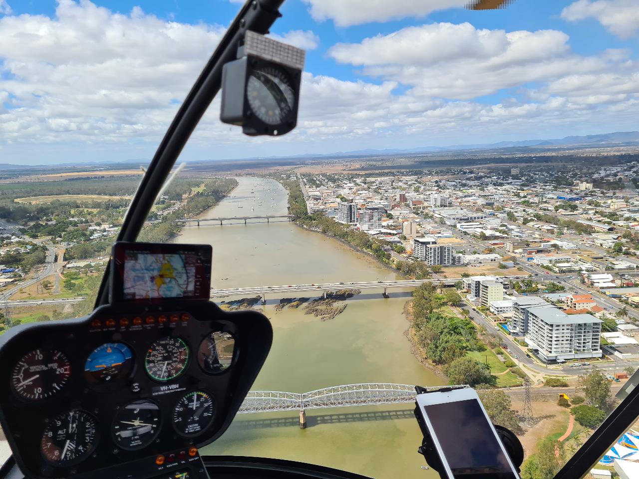 30 minute Helicopter Joy Flight Rockhampton Helicopters Reservations