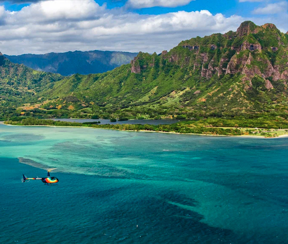 Royal Crown of Oahu Helicopter Flight