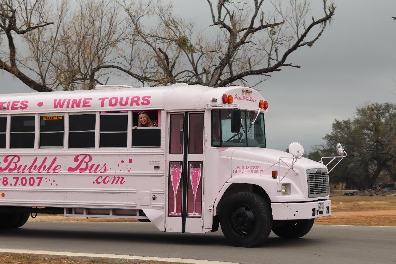 BUBBLY BOOZE WINE CRUISE (PUBLIC) Brooke's Bubble Bus Reservations