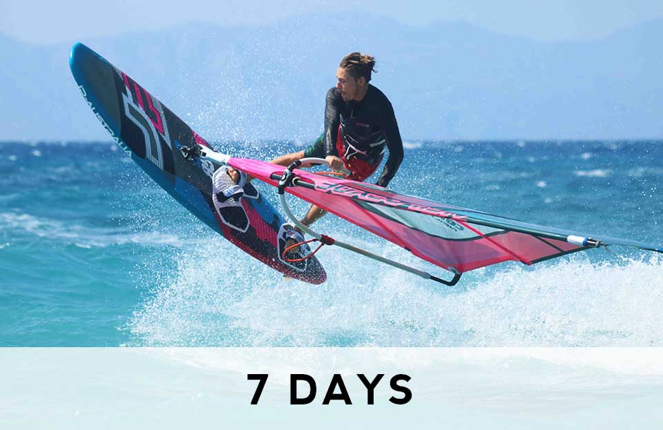7 days windsurf rental