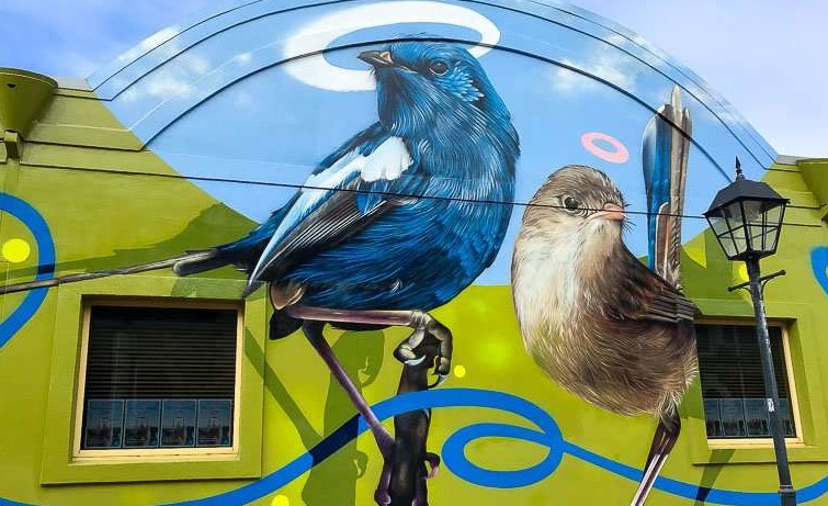 Port Adelaide Street Art tour with lunch and a pint