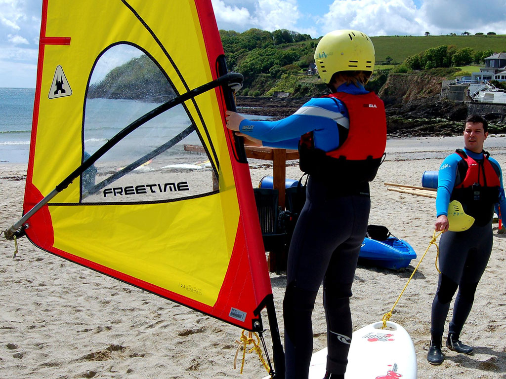 Windsurfing Tuition - Swanpool Beach, Falmouth
