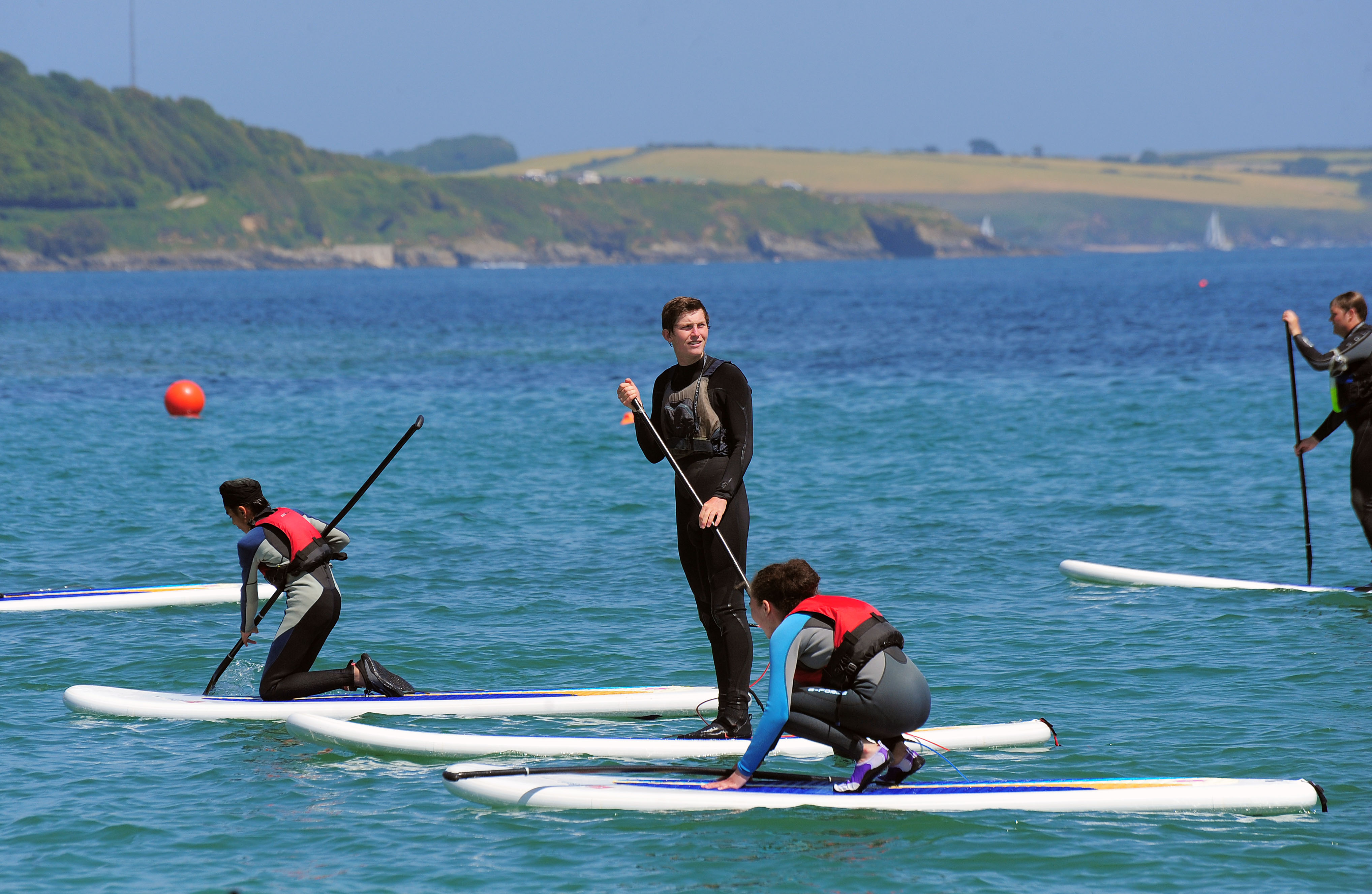 SUP Tuition - Stand up Paddleboarding - Swanpool Beach, Falmouth