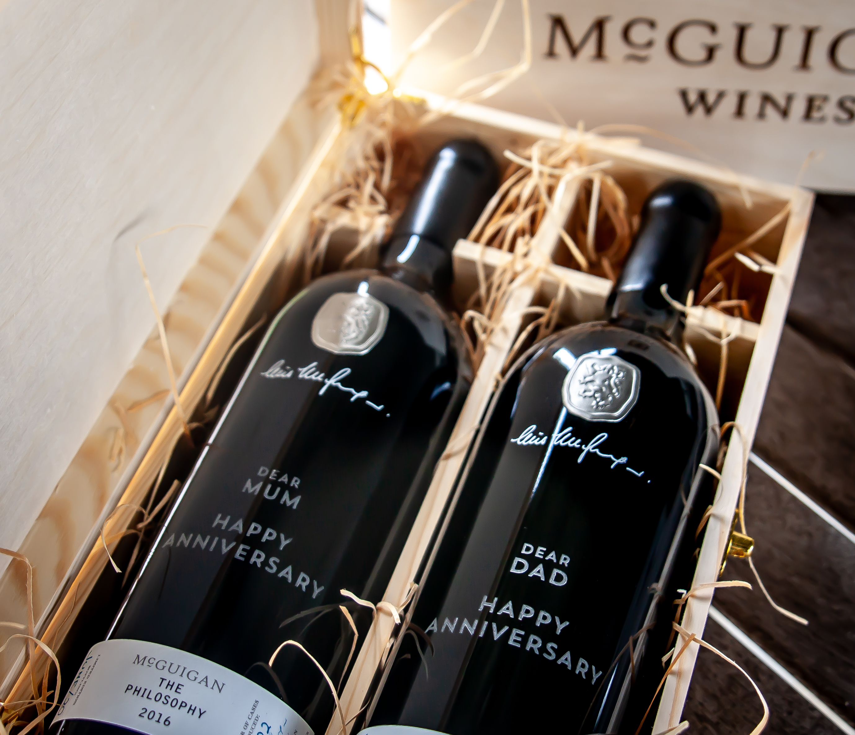 Wine, Cheese & Chocolate Tasting with Personalised Etched Philosophy as a Take Home Gift