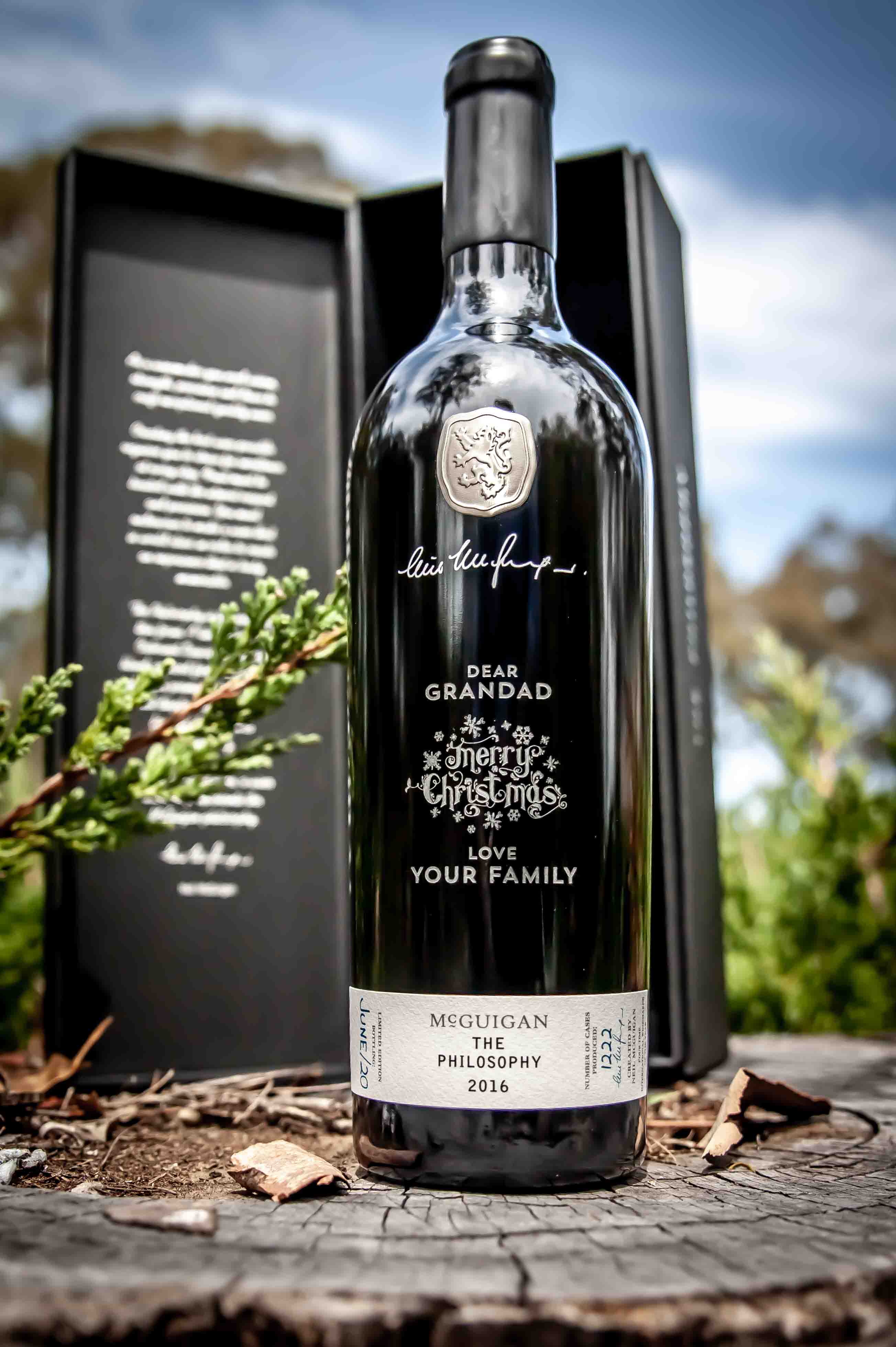 Wine, Cheese & Chocolate Tasting with Personalised Etched Philosophy as a Take Home Gift