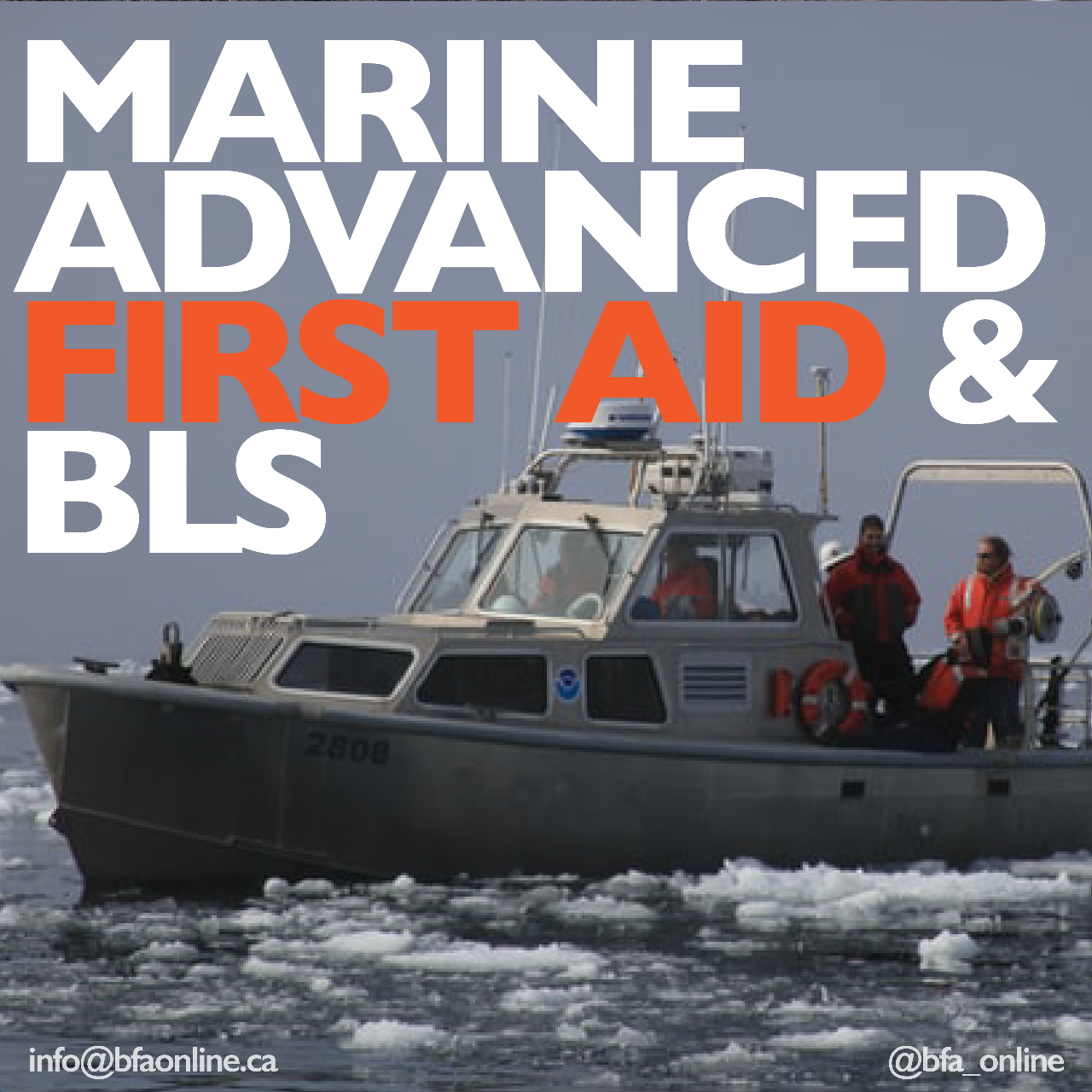 Marine Advanced First Aid BLS & AED