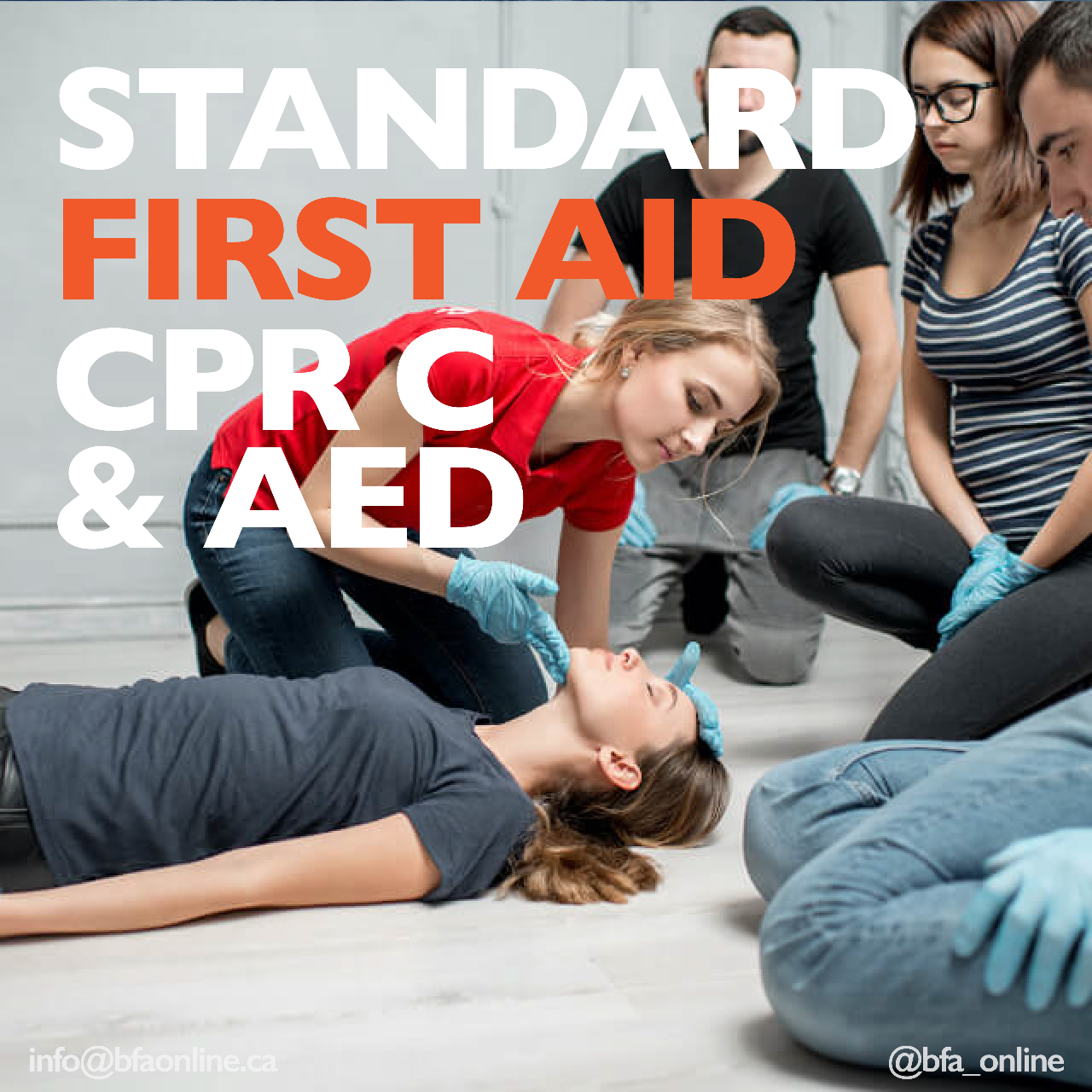 Standard First Aid CPR C & AED