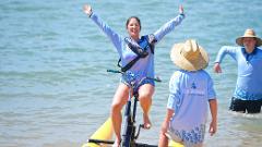 Water Bike Time Trials