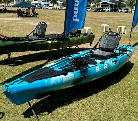 Aqua Accessibility Single Pedal / Paddle Kayaks with Extra Stability