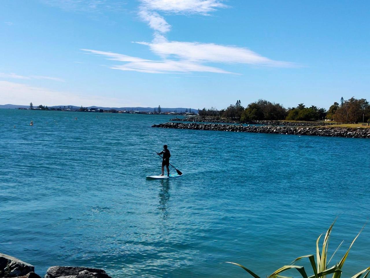 Standup Paddle Board Hire Brisbane Bay Island Water Sports Bay