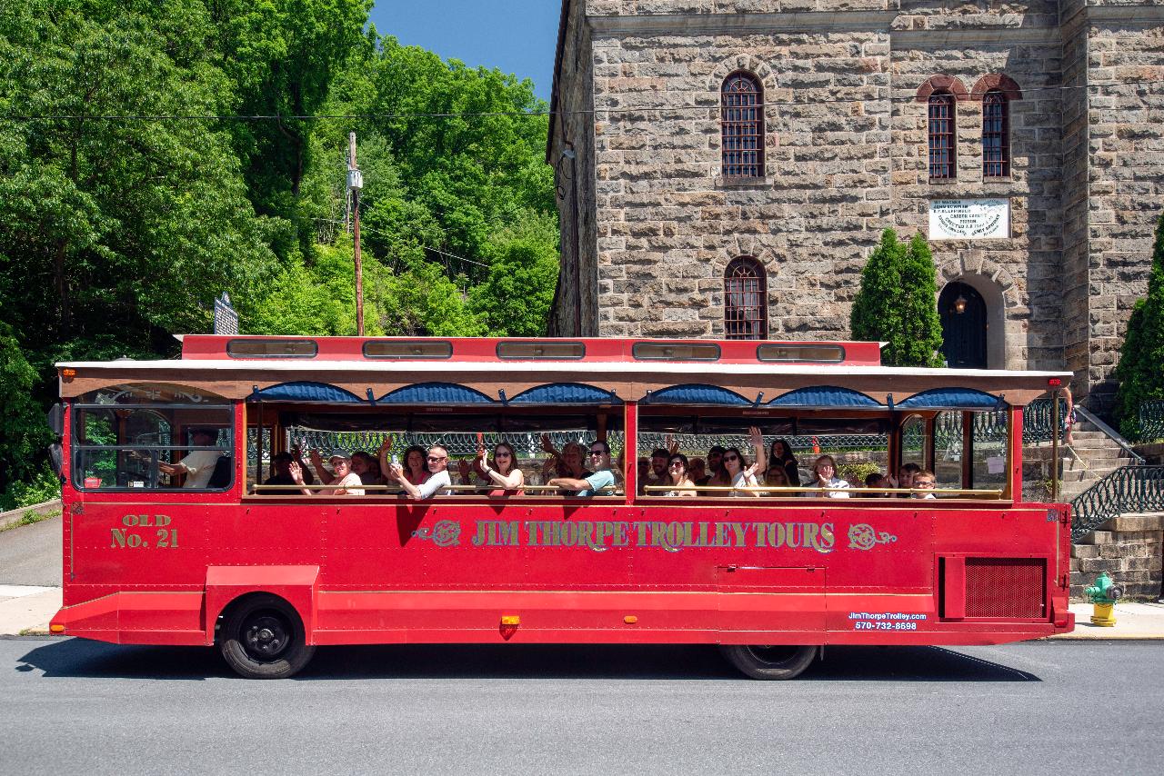 trolley tour jim thorpe