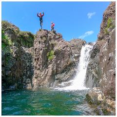 Private session for 2: Canyoning in Esk Gorge, Eskdale