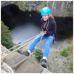 Private session for a family/small group (max 5): Abseiling