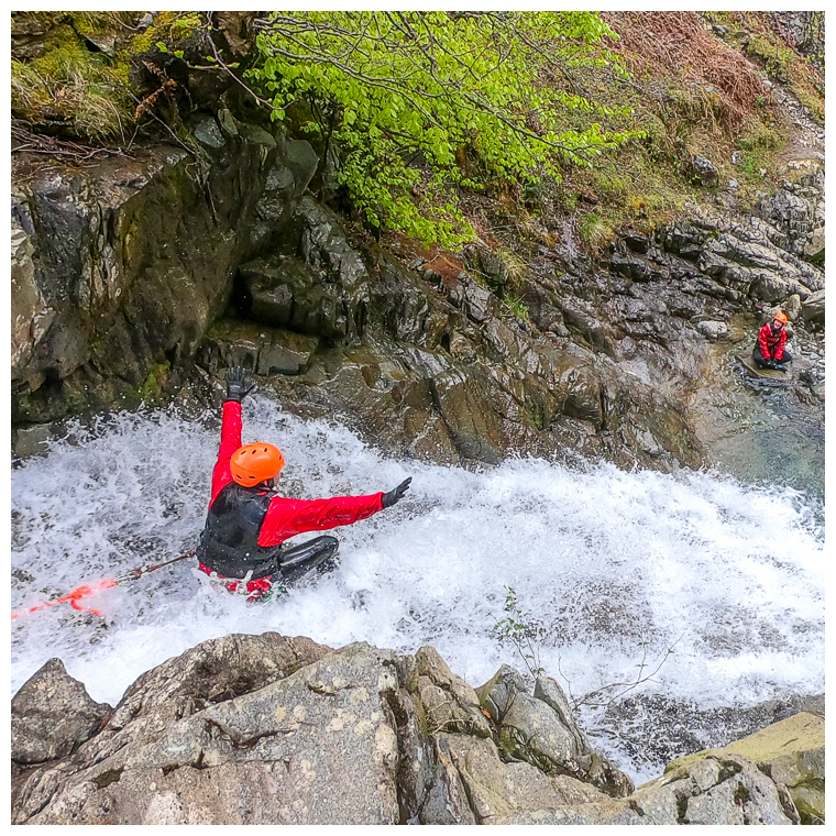 Private session for 2: Canyoning in Church Beck, Coniston