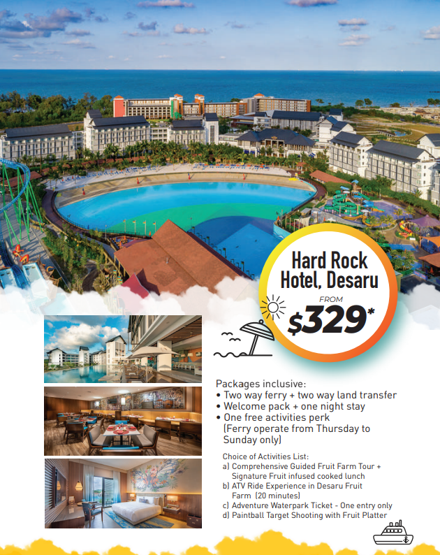 HARD ROCK HOTEL DESARU BY FERRY