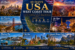 10D USA West Coast Tour