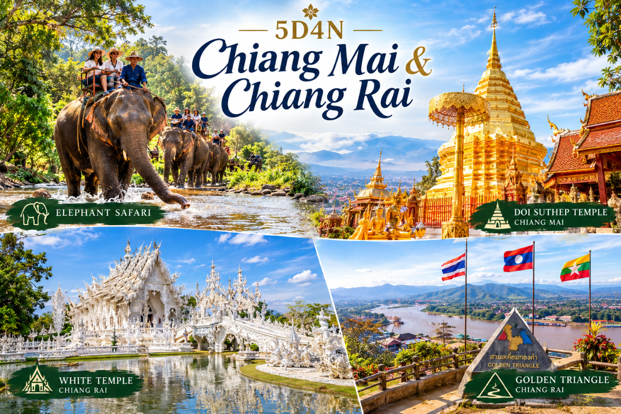 5D4N Chiangmai & Chiangrai