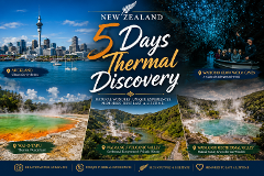 5D4N North Island Thermal Discovery (Seat-In Coach Tour)