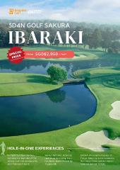 5D4N Ibaraki — Japan Golf in Spring/ Sakura Paradise