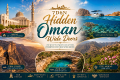 7D6N Hidden Oman Wide Doors
