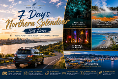 7D6N New Zealand Northern Splendour (Self Drive)