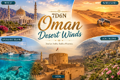 7D6N Oman Desert Winds
