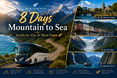 8D7N Mountain to Sea (SIC Tour)