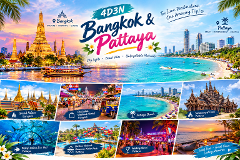 4D3N Bangkok & Pattaya