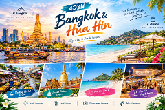 4D3N Bangkok & Hua Hin 