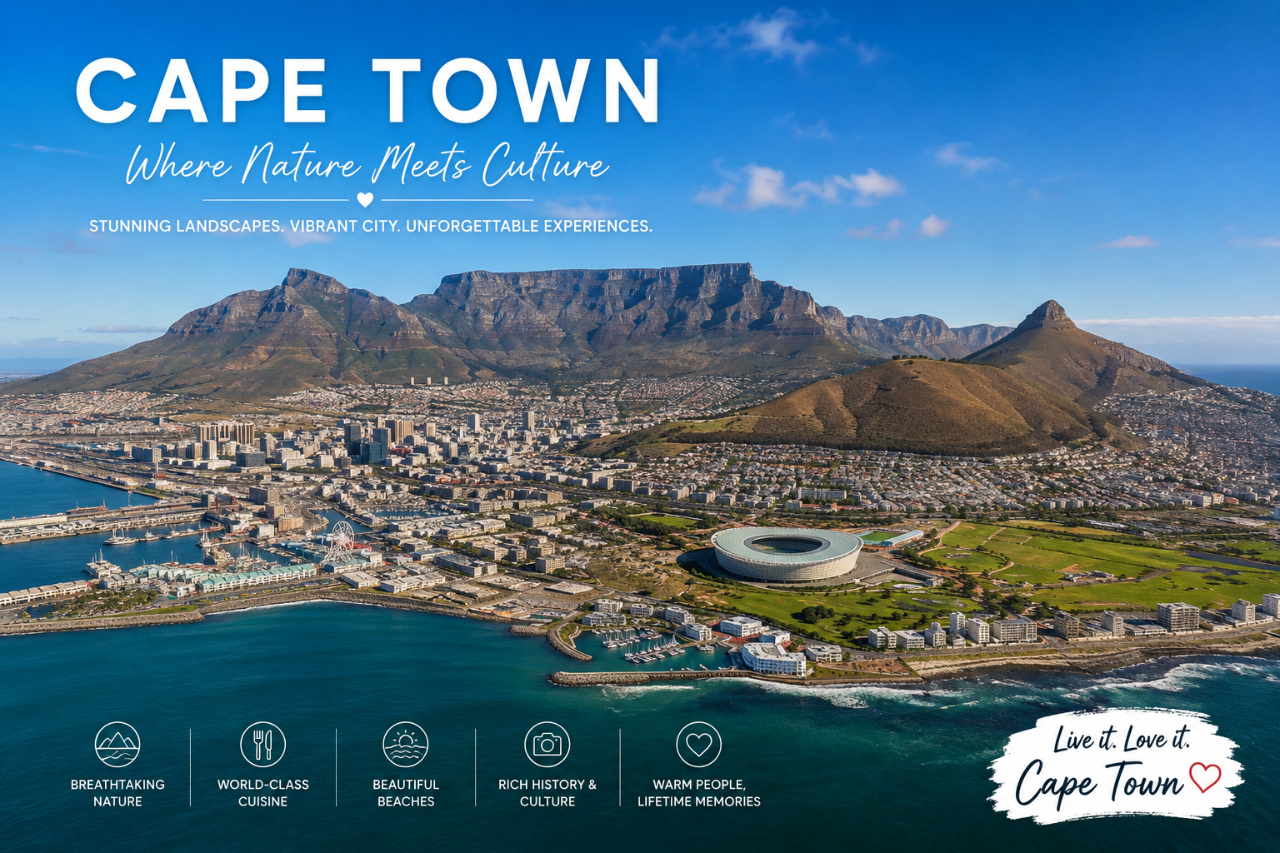 5D4N Authentic Cape Town (SIC)
