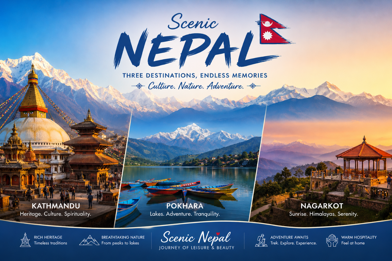 7D6N Scenic Nepal (Private Tour)