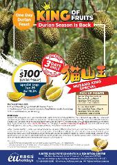 ONE DAY DURIAN FEAST BY COACH (MUSANG KING DURIAN)