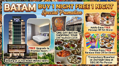 Newly Open FOX Hotel Nagoya Batam Buy 1 Night Free 1 Night Promotion