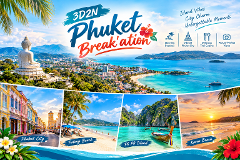 3D2N Phuket Break'ation