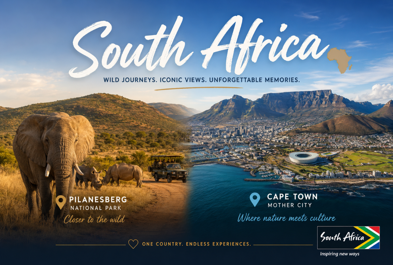 7D6N South African Adventure (SIC)
