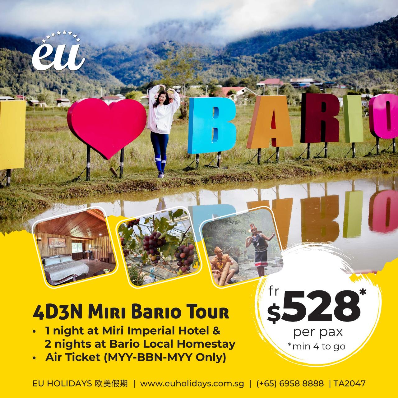 4D3N I LOVE BARIO  ( MIN 4PAX )