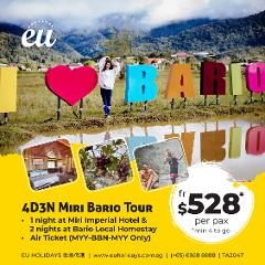 4D3N I LOVE BARIO  ( MIN 4PAX )