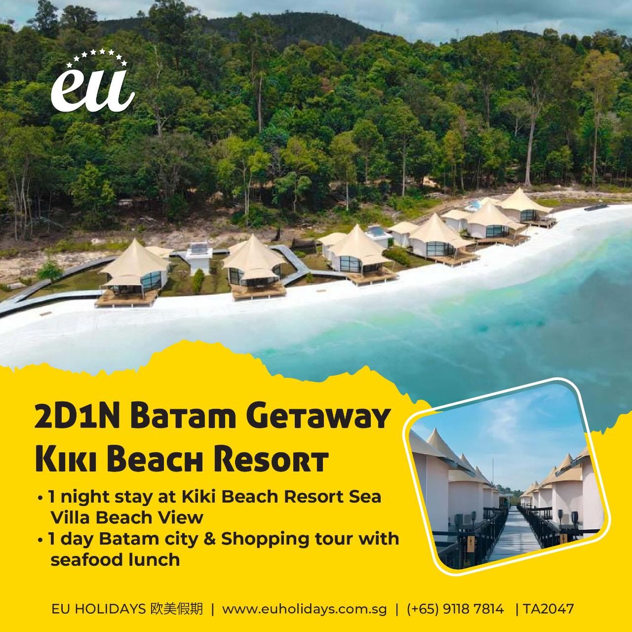 2D1N KIKI BEACH RESORT STAYCATION 