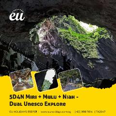 5D4N DUAL UNESCO CAVING ADVENTURE ( MULU + NIAH )