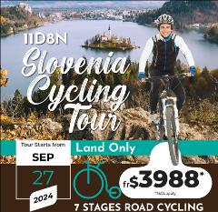 11D8N Slovenia Cycling Tour - Land only ( Tour Starts 27 Sep 2024 )