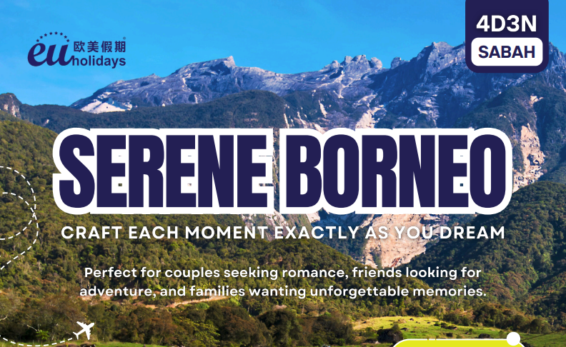 4D3N SERENE BORNEO ( Kundasang + Kota Kinabalu ) 