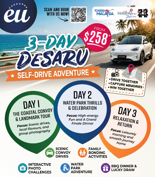 3D DESARU SELF DRIVE TOUR (LOTUS DESARU) 19 JUNE 2026