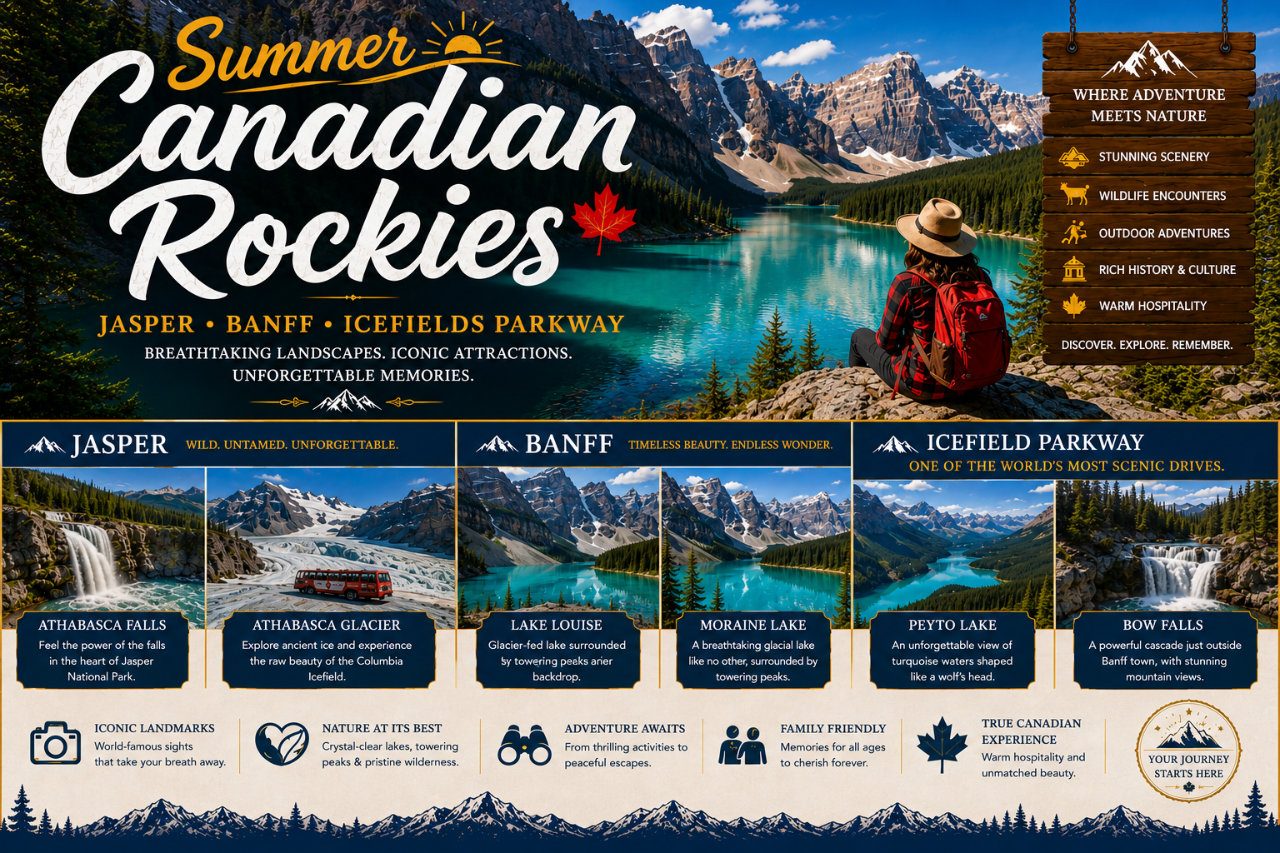Summer Canadian Rockies